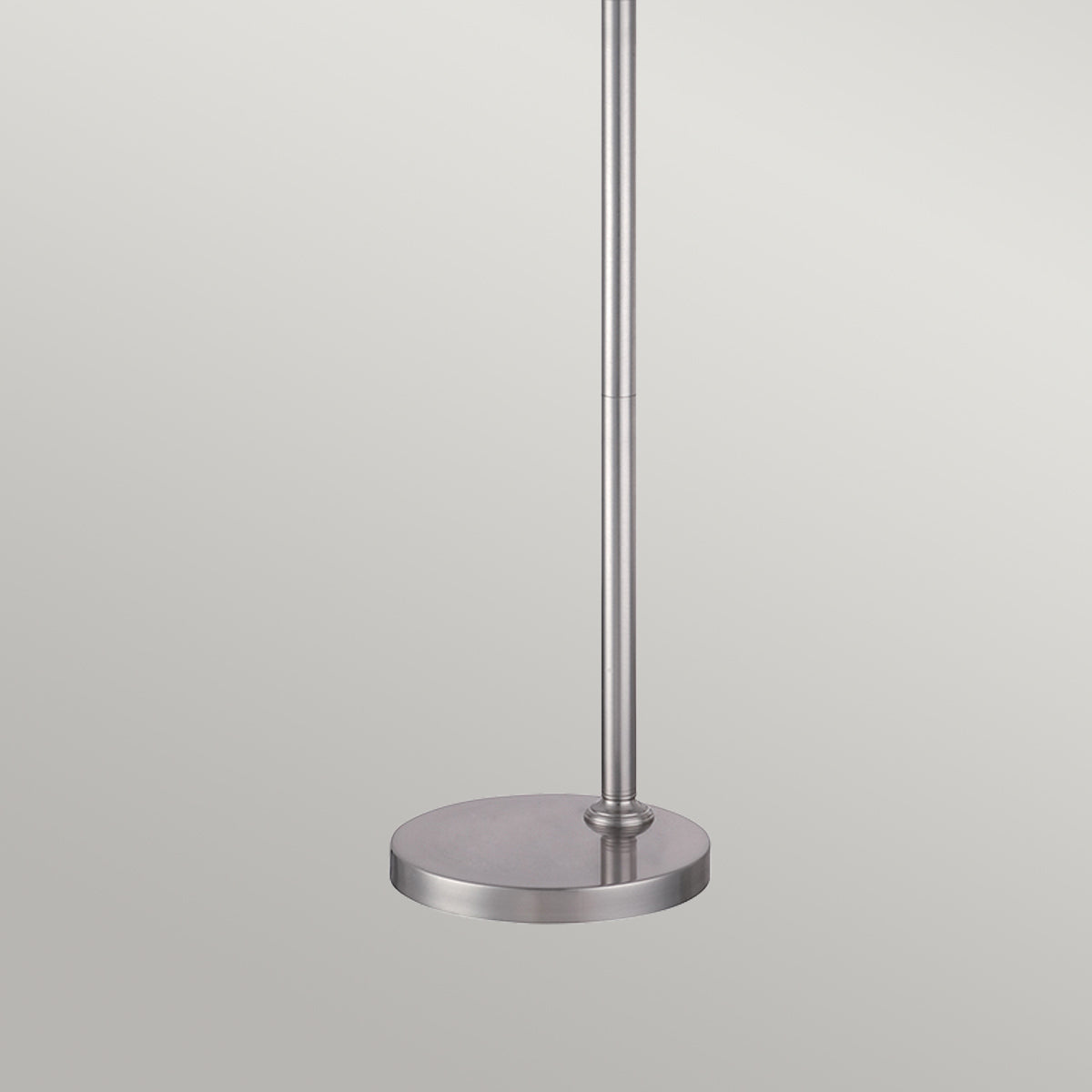Quoizel Floor Lamp from the Thompson range. Thompson LED Floor Lamp in Brushed Nickel Product Code = QZ-THOMPSON-FLBN