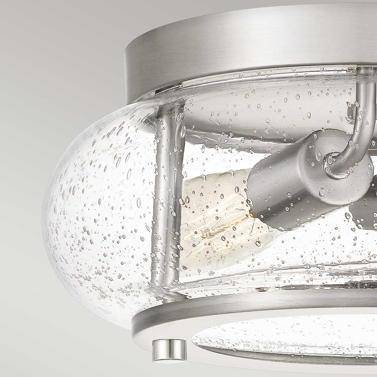 Quoizel Ceiling Flush from the Trilogy range. Trilogy 2 Light Flush Product Code = QZ-TRILOGY-FS-BN