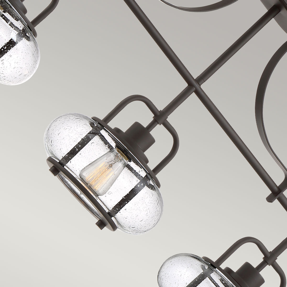 Quoizel Linear Chandelier from the Trilogy range. Trilogy 3 Light Island Light Product Code = QZ-TRILOGY-ISLE-OZ