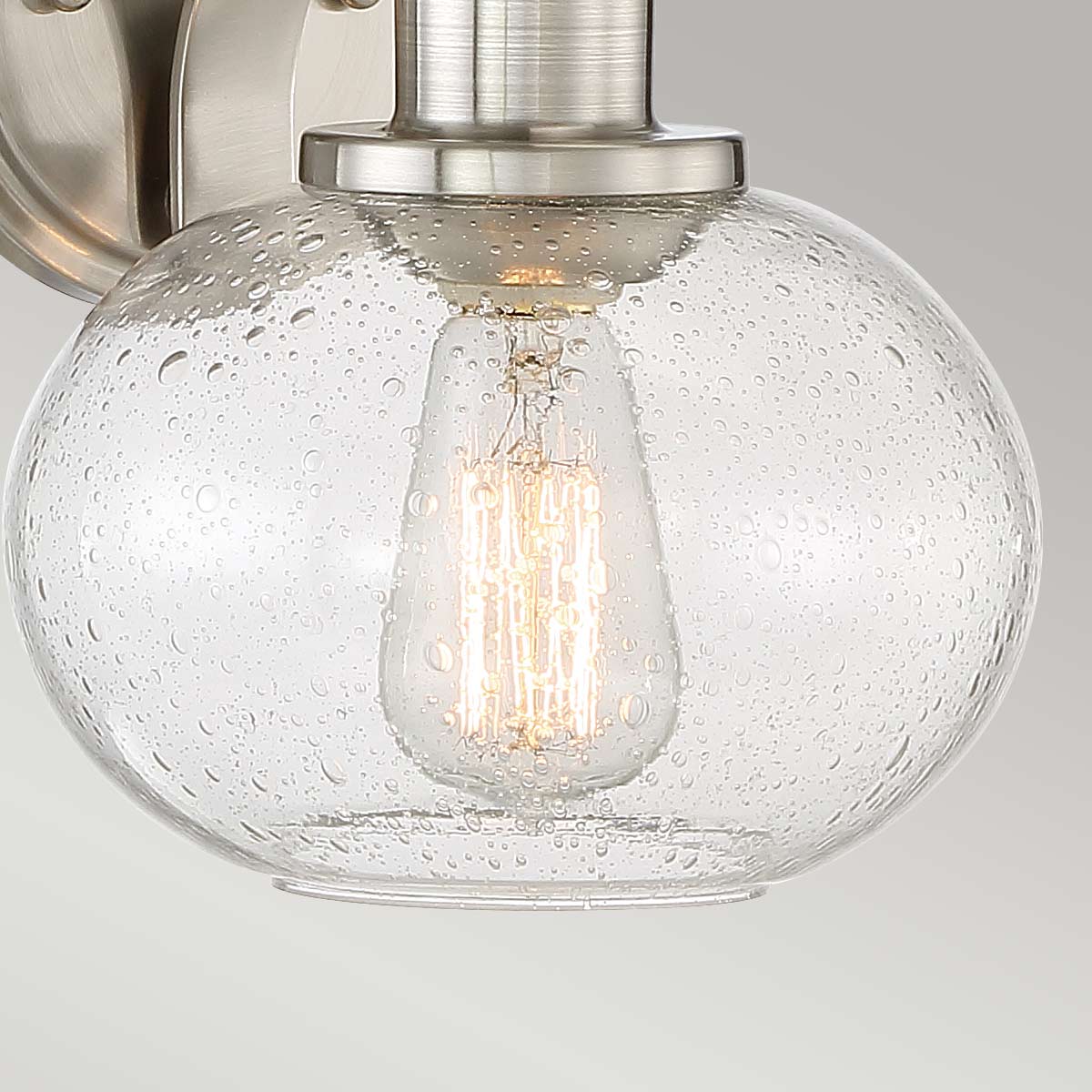 Quoizel Wall Light from the Trilogy range. Trilogy 1 Light Wall Light Product Code = QZ-TRILOGY1-BN