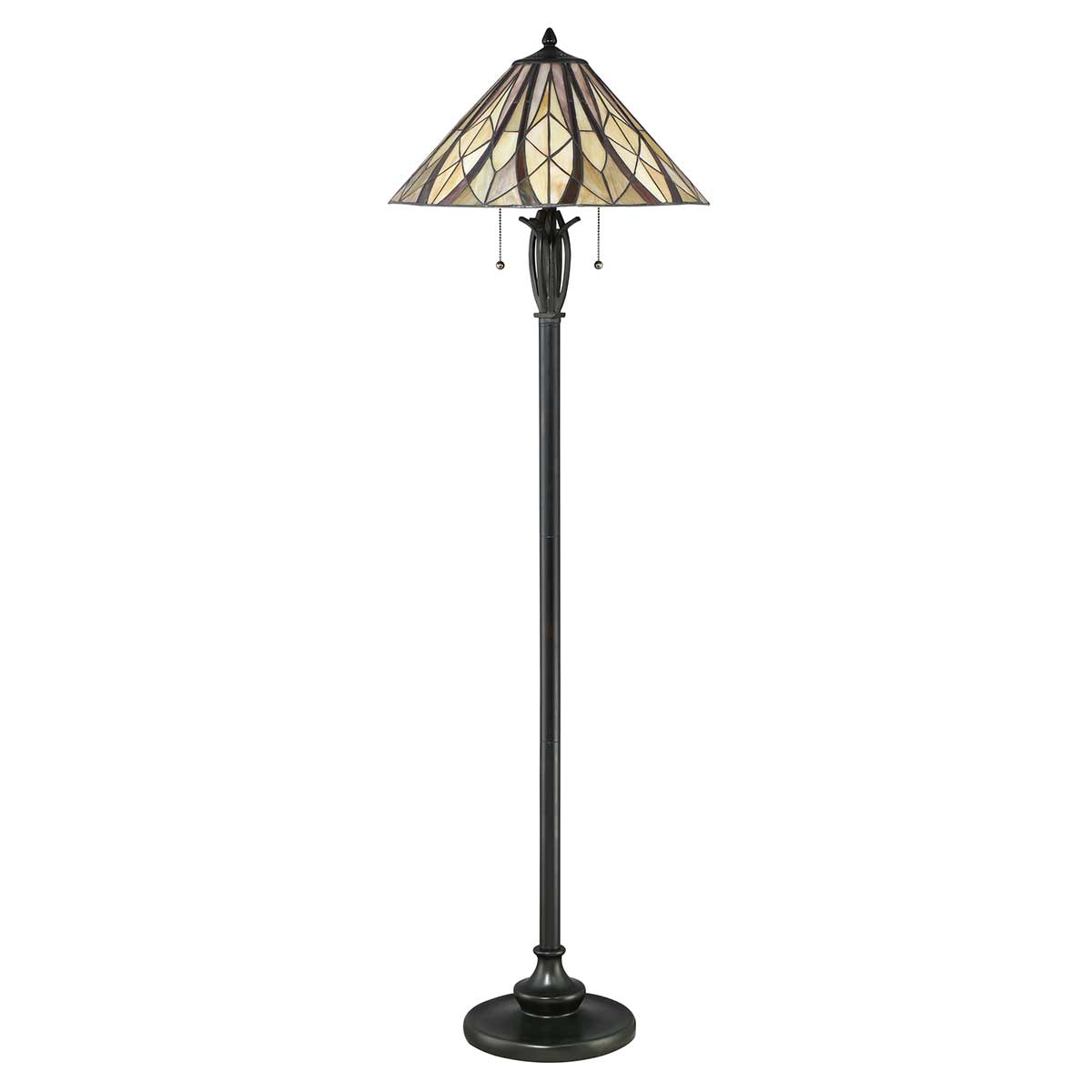Quoizel Floor Lamp from the Victory range. 2 Light Victory Floor Lamp Product Code = QZ-VICTORY-FL