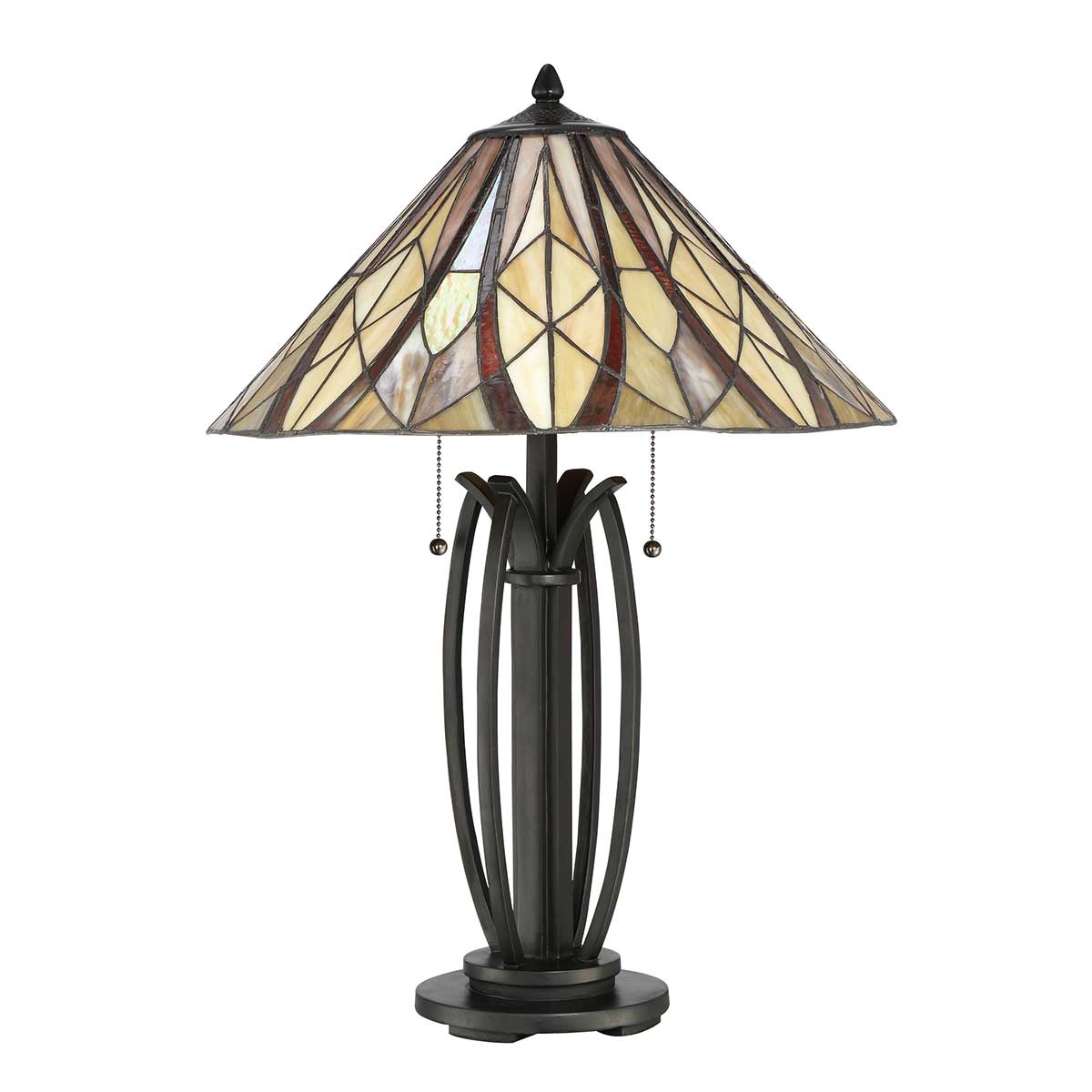 Quoizel Table Lamp from the Victory range. 2 Light Victory Table Lamp Product Code = QZ-VICTORY-TL
