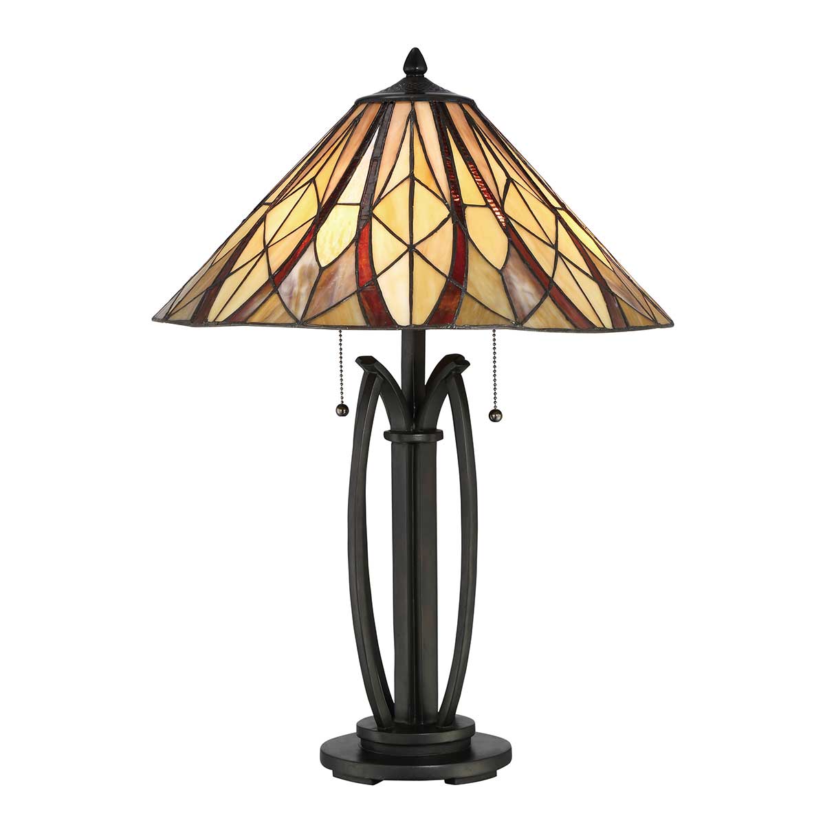 Quoizel Table Lamp from the Victory range. 2 Light Victory Table Lamp Product Code = QZ-VICTORY-TL