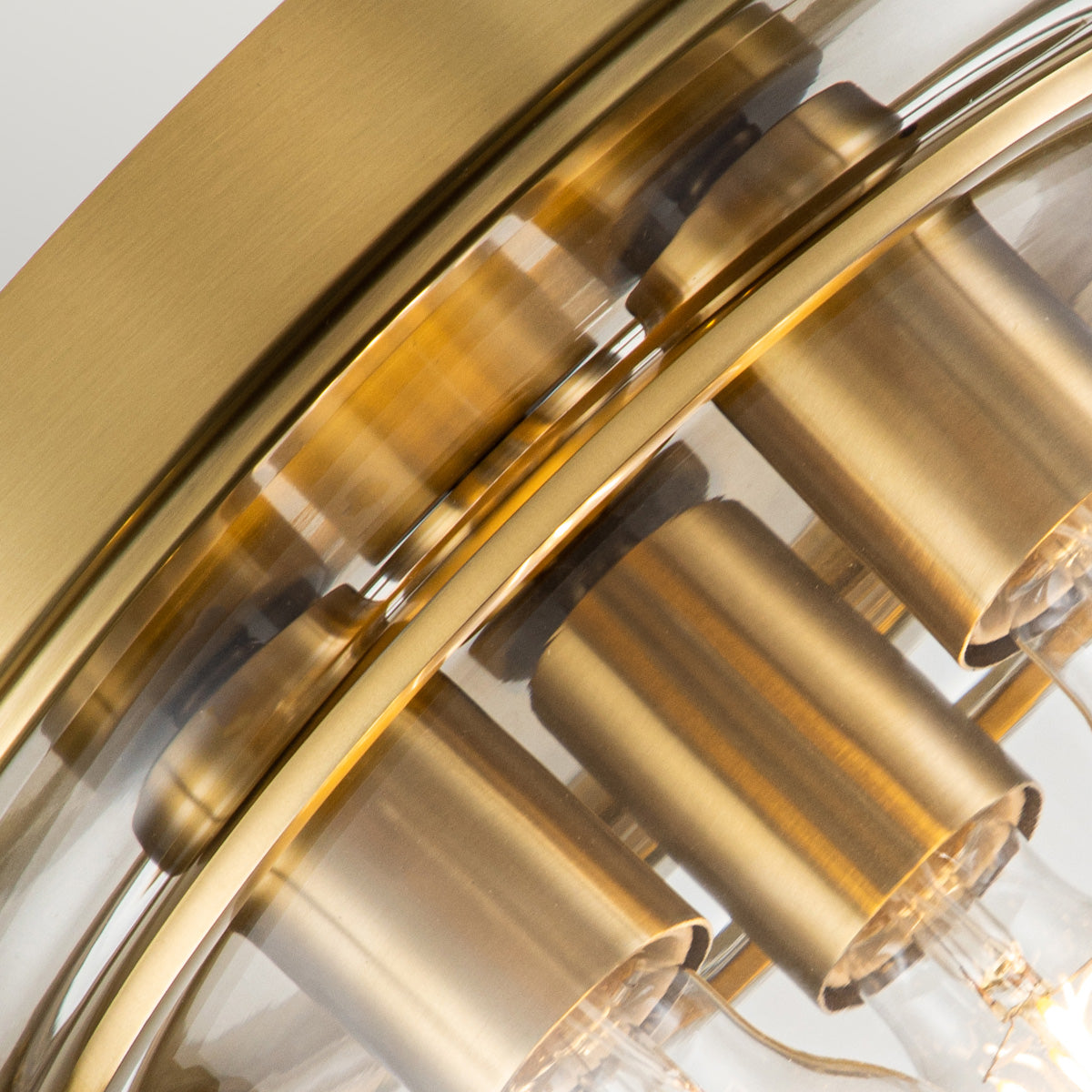 Quoizel Ceiling Flush from the Whistling range. Whistling 3 Light Flush Product Code = QZ-WHISTLING-F-BB