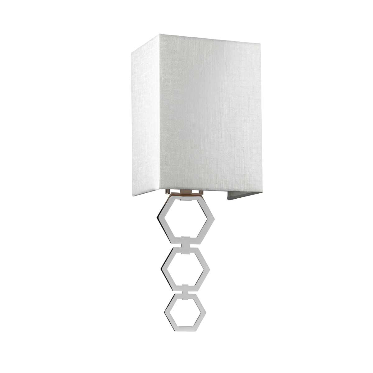Elstead Lighting Wall Light from the Ria range. Ria Small 1 Light Wall Light Product Code = RIA-SMALL-PC