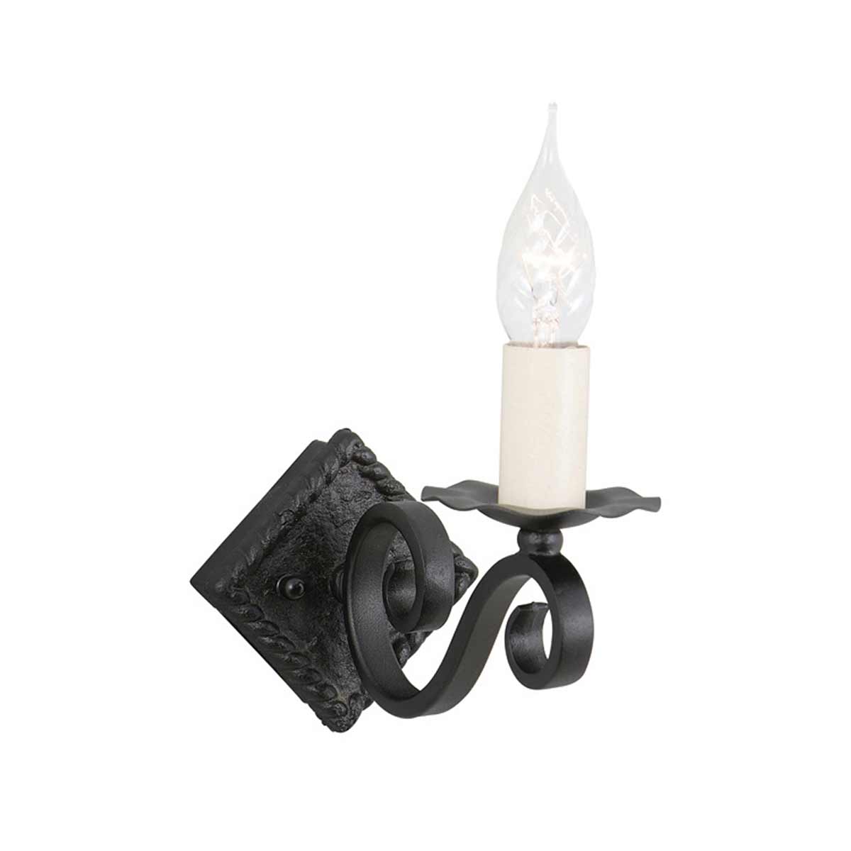 Elstead Lighting Wall Light from the Rectory range. Rectory 1 Light Wall Product Code = RY1A-BLACK