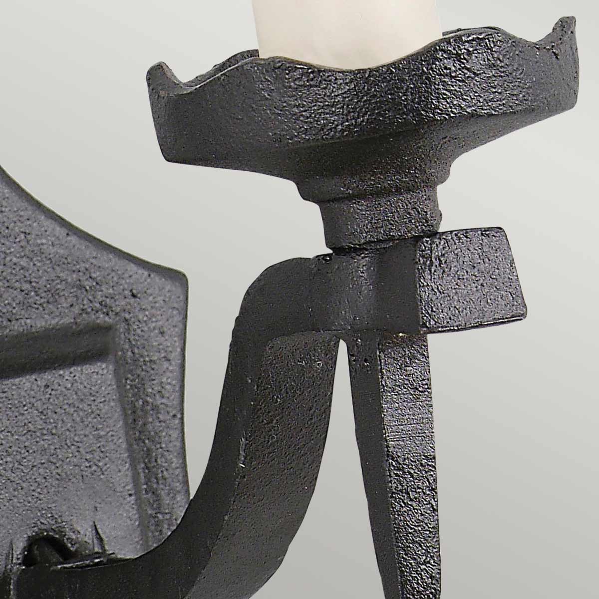 Elstead Lighting Wall Light from the Rectory range. Rectory 1 Light Wall Product Code = RY1B-BLACK