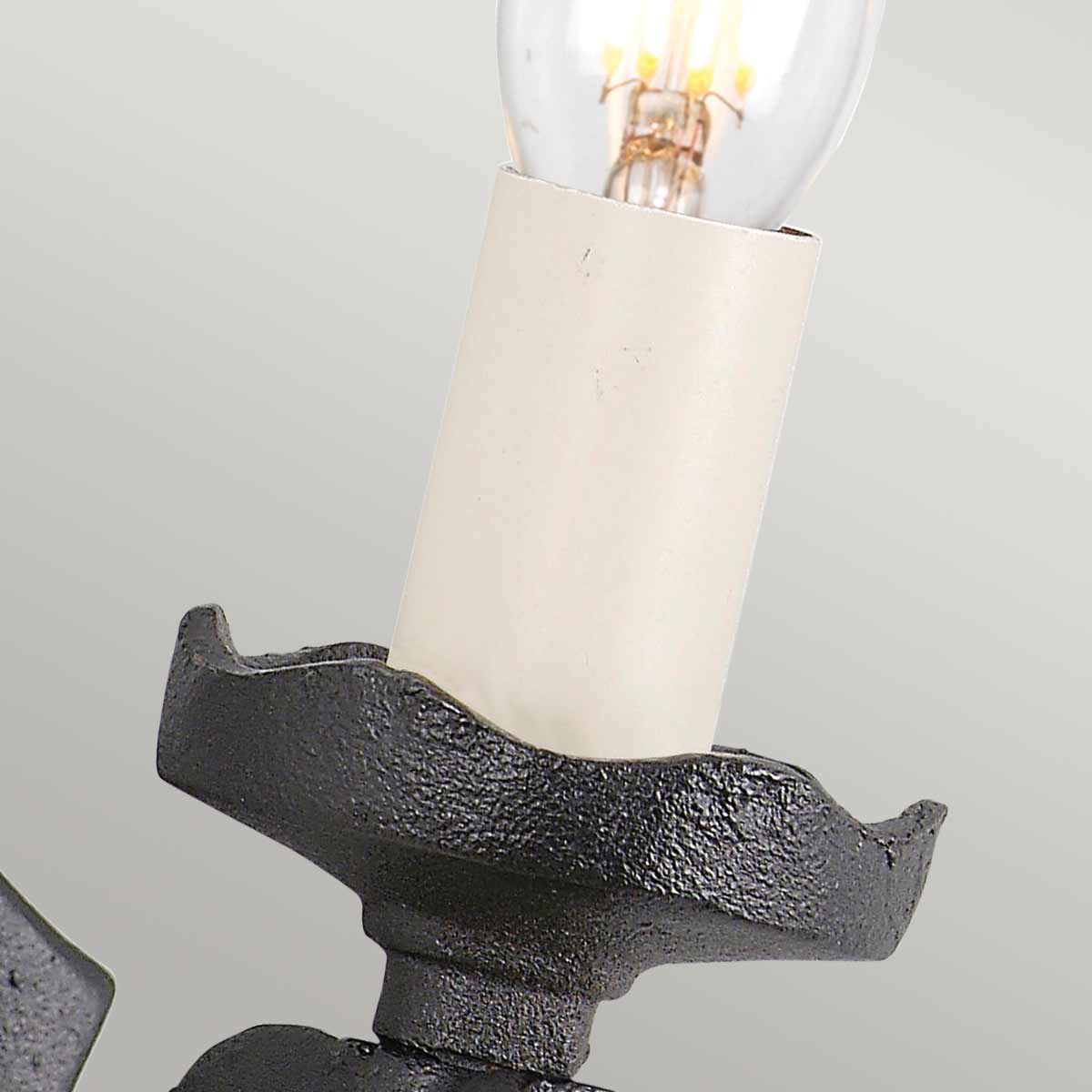 Elstead Lighting Wall Light from the Rectory range. Rectory 1 Light Wall Product Code = RY1B-BLACK