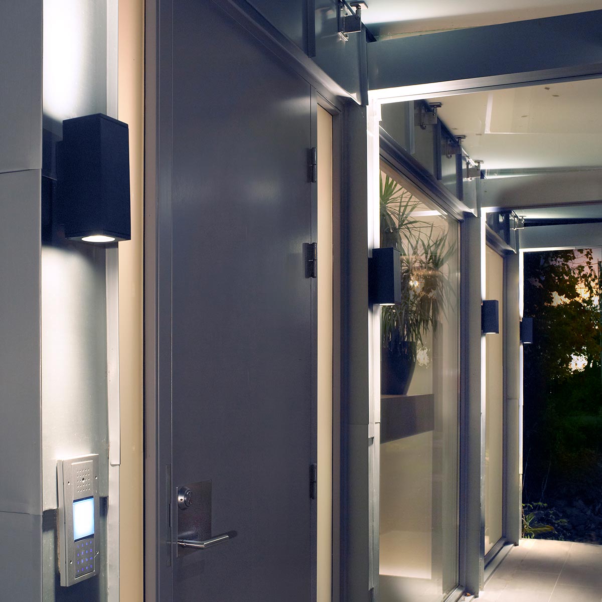 Norlys Sandvik 2 Light Up & Down Wall Light SANDVIK-LED2-GR