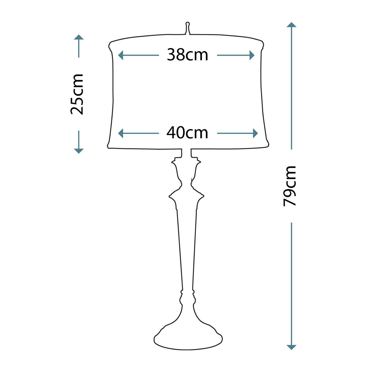 Stiffel Table Lamp from the Syracuse range. Syracuse 1 Light Table Lamp - Antique Nickel Product Code = SF-SYRACUSE-AN