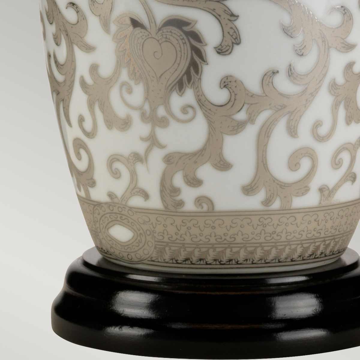 Elstead Lighting Table Lamp from the Silverthistle range. Silver Thistle 1 Light Table Lamp Product Code = SILVERTHISTLE-TL