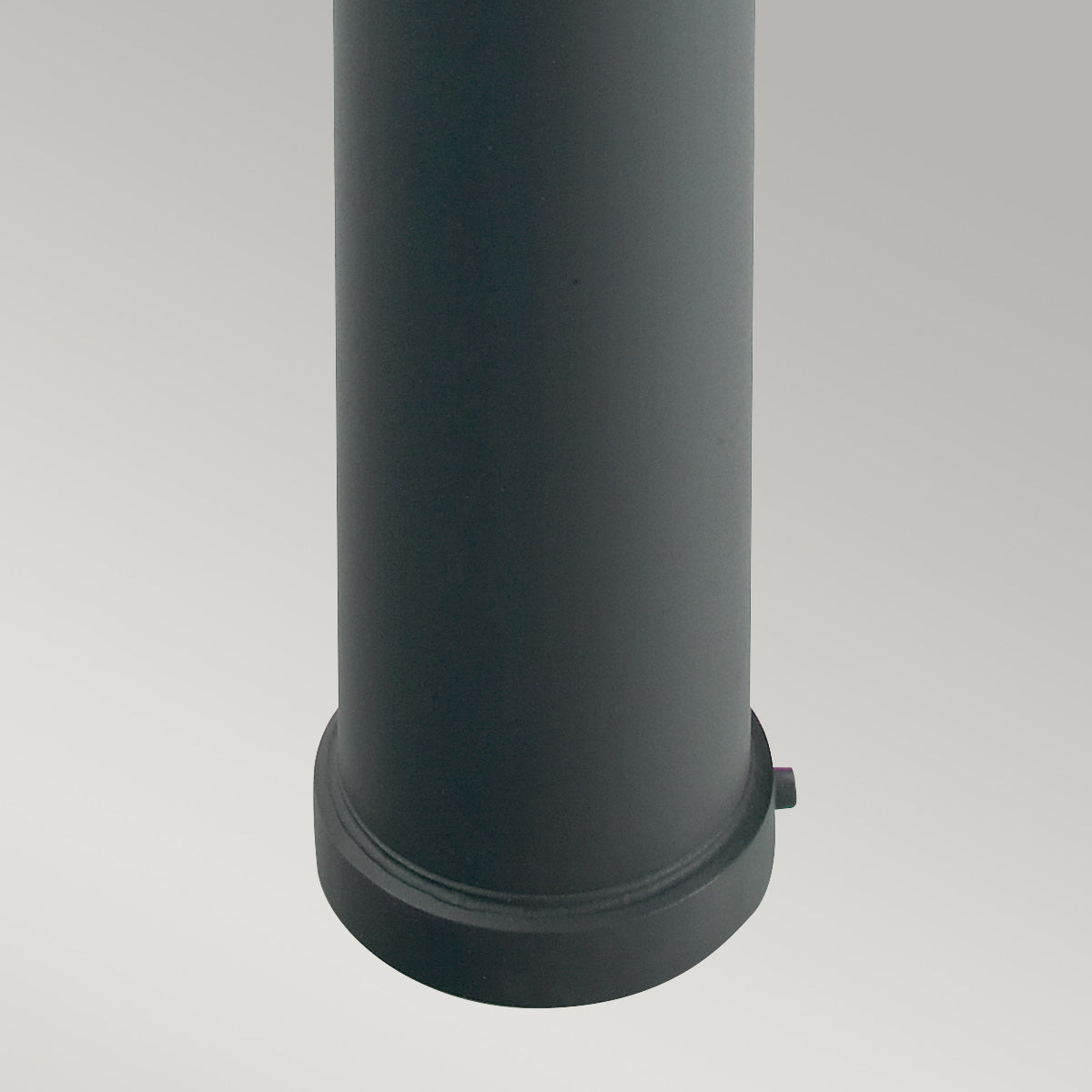 Norlys Stockholm 1 Light Large Bollard - Black ST-BOL-L-E27-BLK
