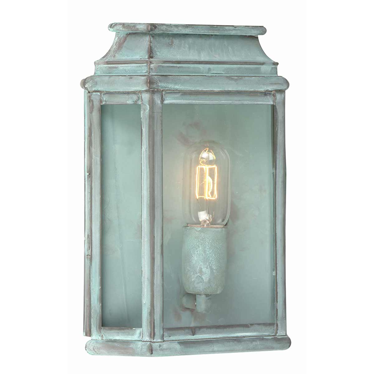 Elstead Lighting Outdoor Wall Light from the St Martins range. St Martins 1 Light Wall Lantern Product Code = ST-MARTINS-V