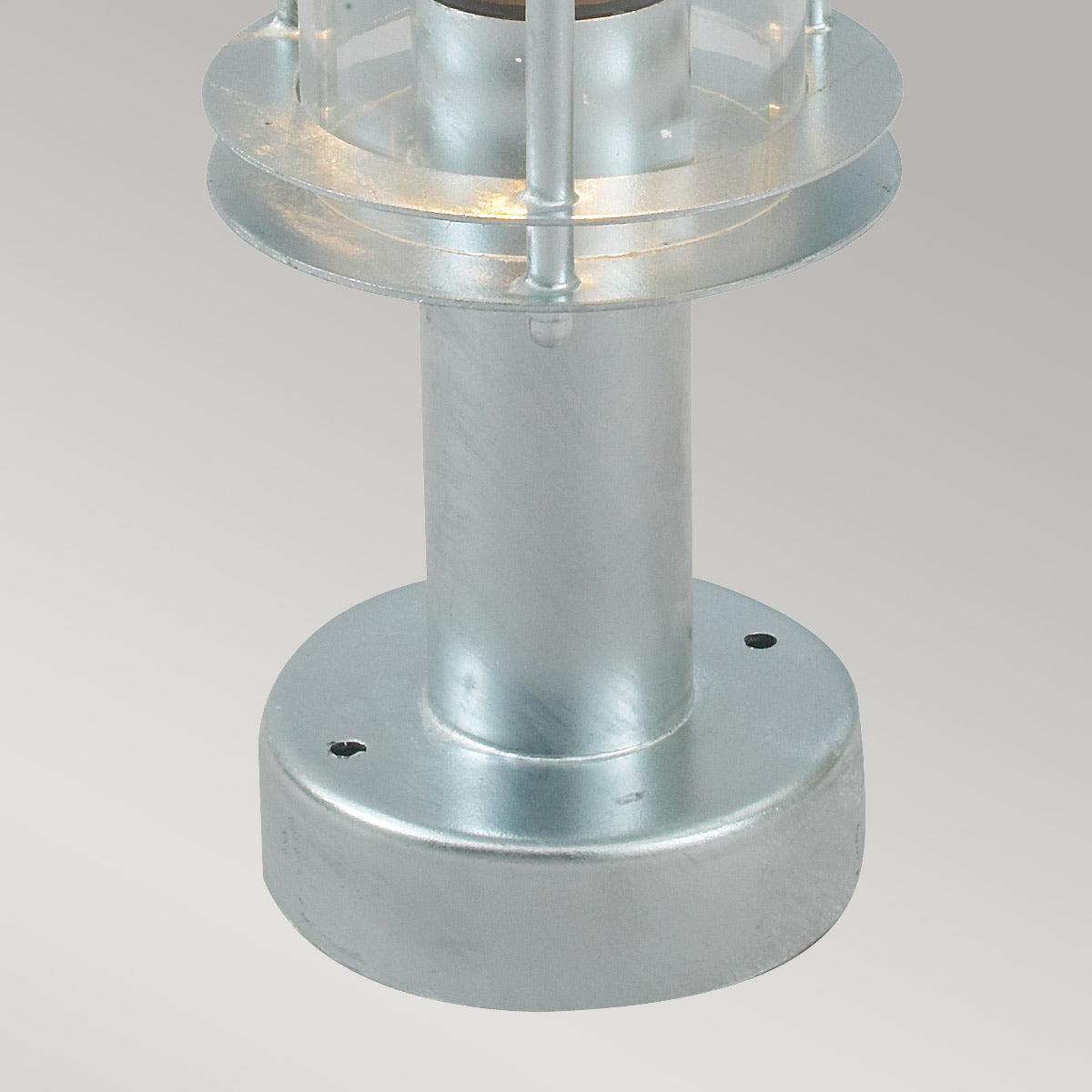 Norlys Stockholm 1 Light Pedestal - Galvanised ST3-GALV