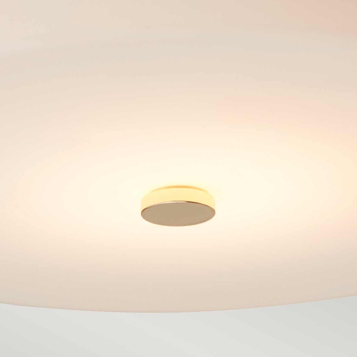 Elstead Lighting Ceiling Flush from the Tamar range. Tamar 1 Light Large Flush Product Code = TAMAR-F-L-PG