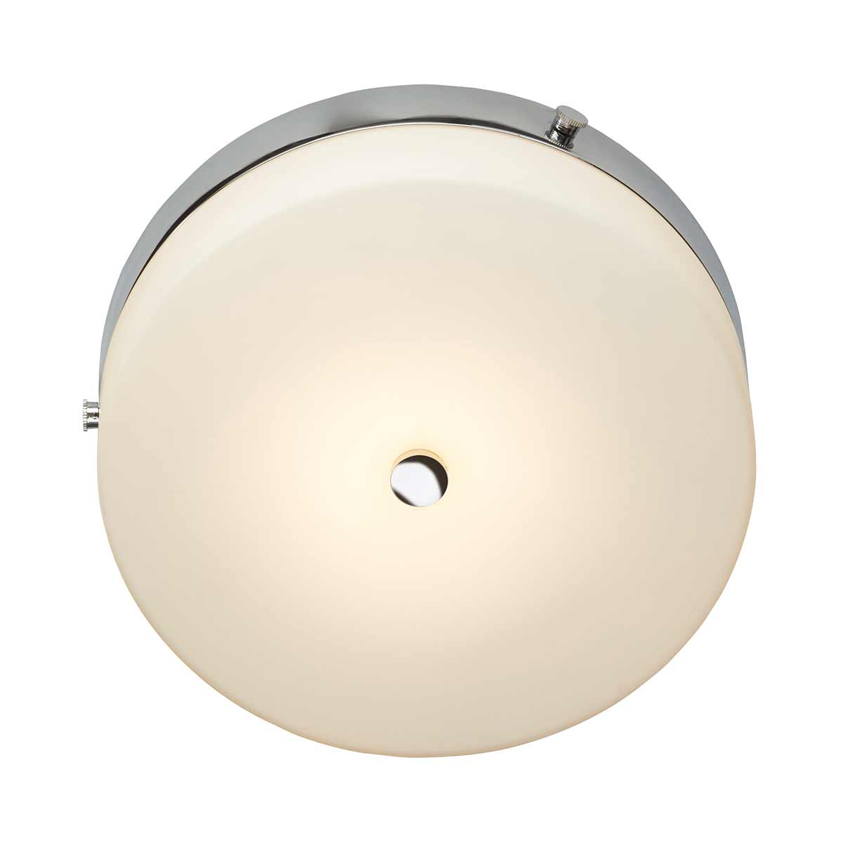 Elstead Lighting Ceiling Flush from the Tamar range. Tamar 1 Light Medium Flush Product Code = TAMAR-F-M-PC