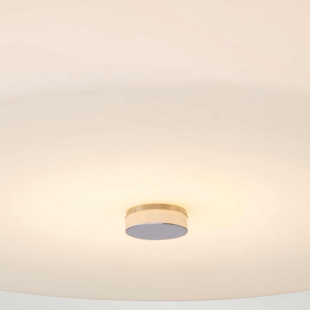 Elstead Lighting Ceiling Flush from the Tamar range. Tamar 1 Light Medium Flush Product Code = TAMAR-F-M-PC