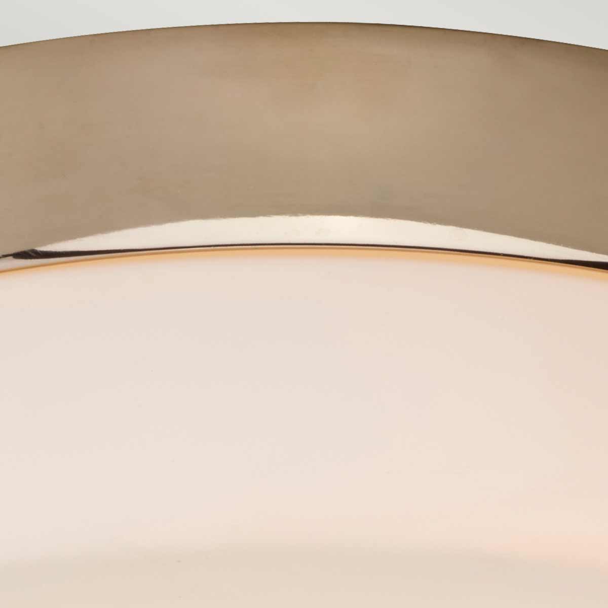 Elstead Lighting Ceiling Flush from the Tamar range. Tamar 1 Light Medium Flush Product Code = TAMAR-F-M-PG