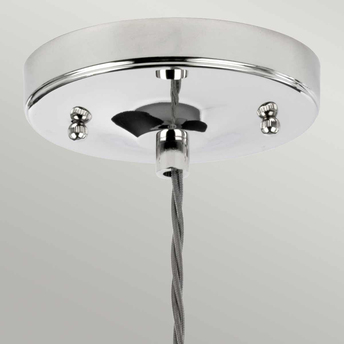 Elstead Lighting Pendant from the Tiber range. Tiber 1 Light Pendant Product Code = TIBER-P-CLEAR
