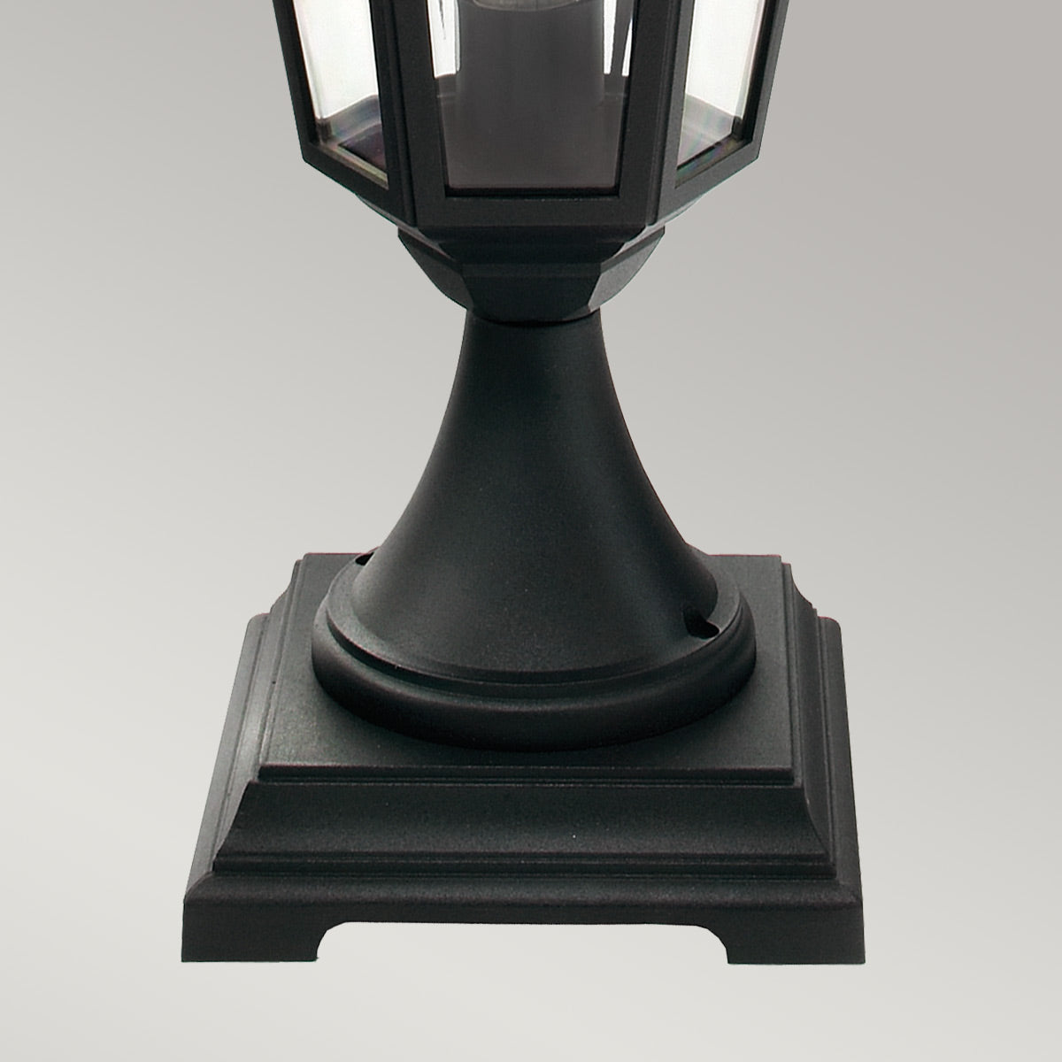 Norlys Valencia 1 Light Pedestal V3-BLACK