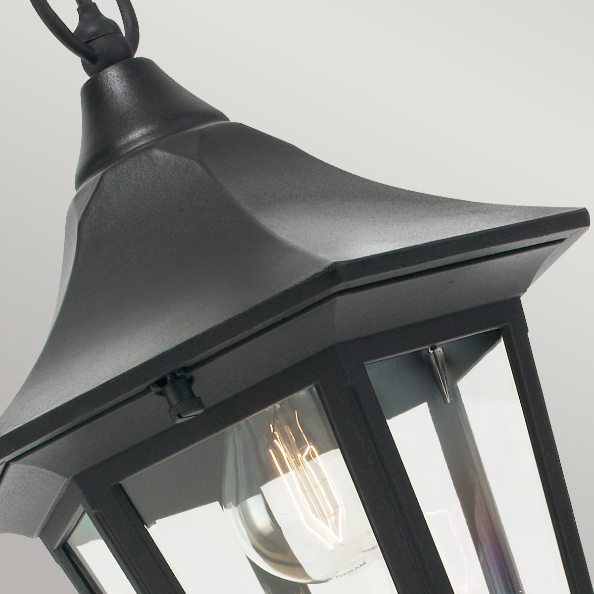 Norlys Valencia 1 Light Chain Lantern V8-BLACK