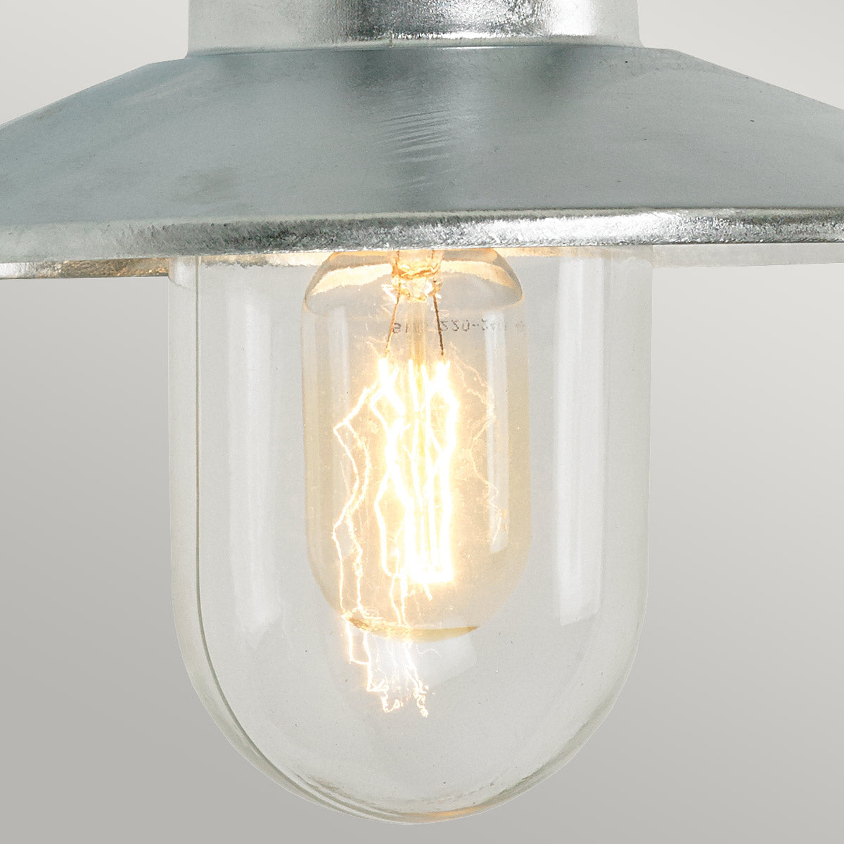 Norlys Vansbro 1 Light Wall Lantern Galvanised VANSBRO-GAL