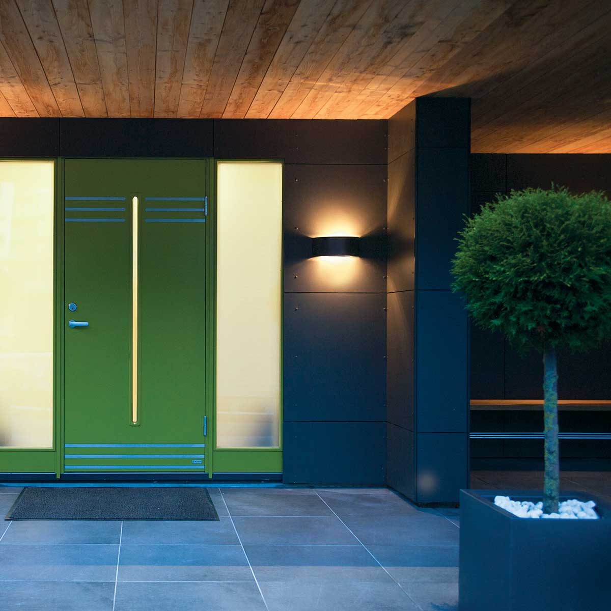 Norlys Vasa 1 Light Wall Light - Graphite VASA-E27-GRA