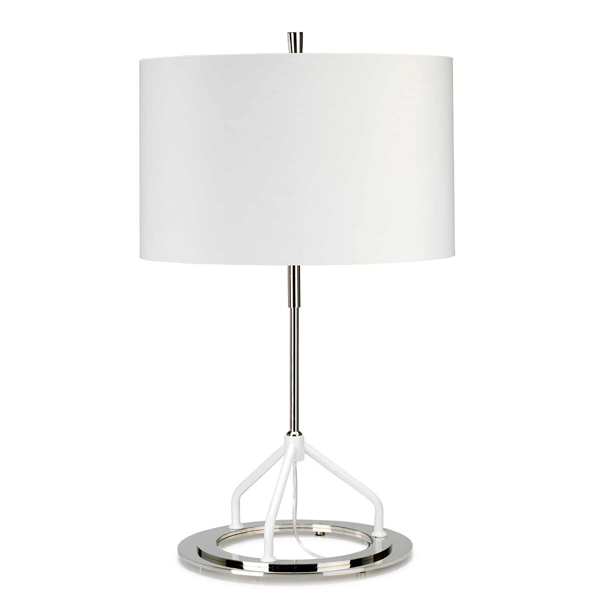 Elstead Lighting Table Lamp from the Vicenza range. Vicenza Table Lamp - Dark Grey Polished Nickel Product Code = VICENZA-TL-WPN