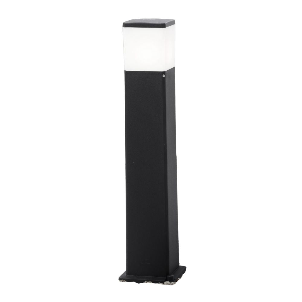 Magnalux VIRGILIO800/11BL Virgilio 800mm Black 11W CCT Bollard Opal Lens FUMAGALLI