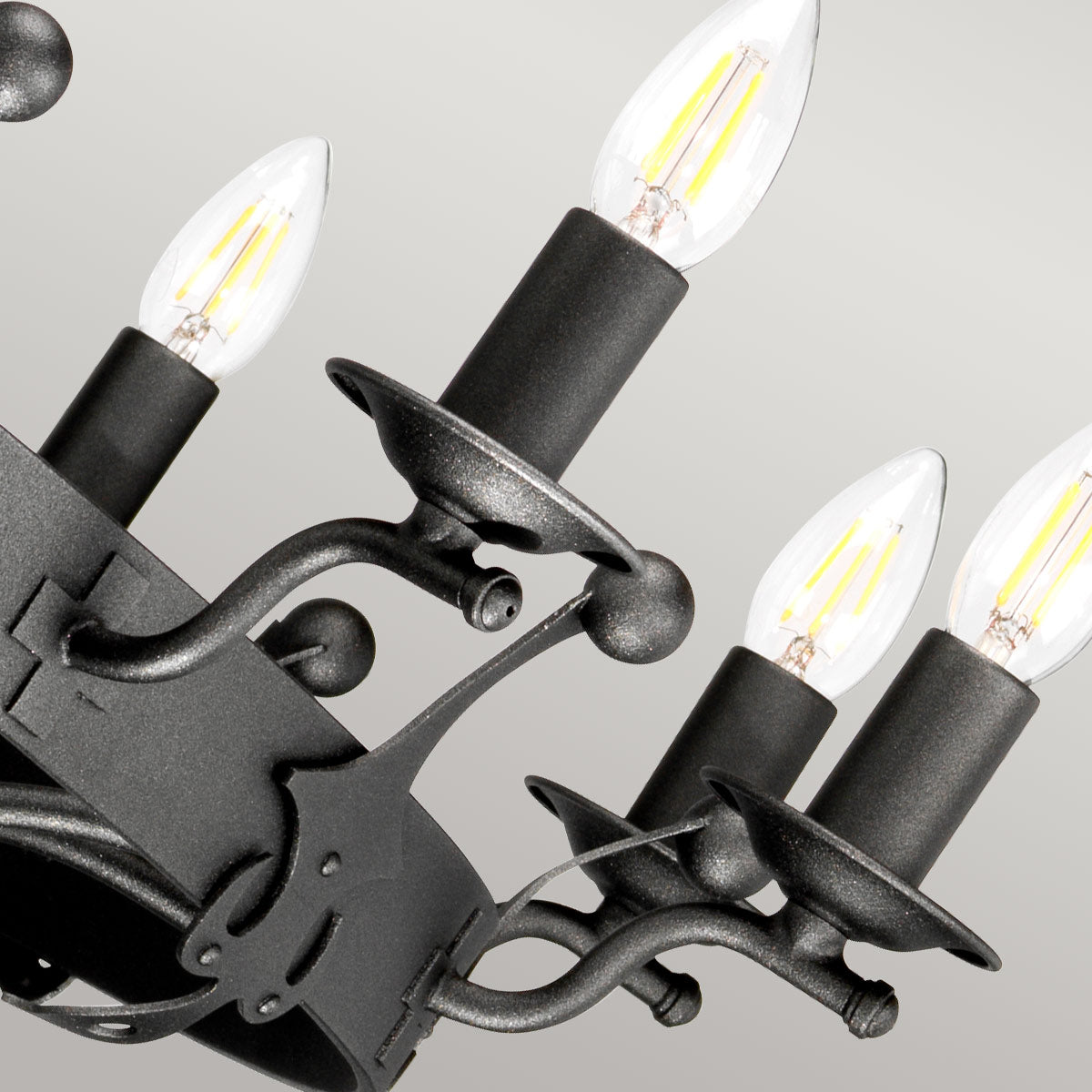 Elstead Lighting Chandelier from the Windsor range. Windsor 12 Light Chandelier Product Code = WINDSOR12-GR
