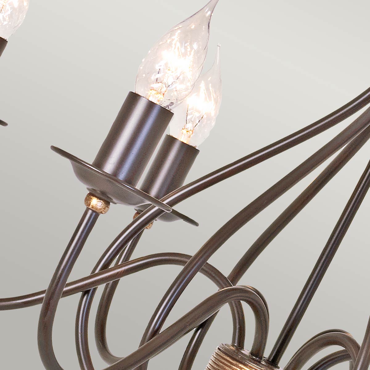 Elstead Lighting Chandelier from the Windermere range. Windermere 6 Light Chandelier Product Code = WM6