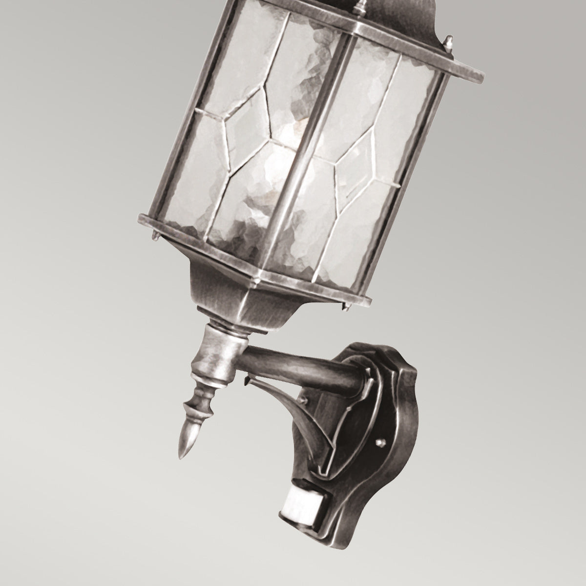 Elstead Lighting Outdoor Wall Light from the Wexford range. Wexford 1 Light Up Wall Lantern with PIR Product Code = WX1-PIR