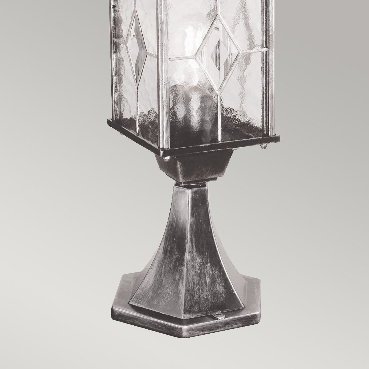 Elstead Lighting Pedestal Lantern from the Wexford range. Wexford 1 Light Pedestal Lantern Product Code = WX3