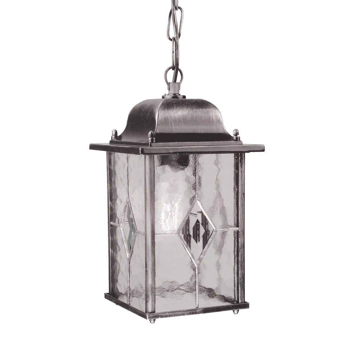 Elstead Lighting Outdoor Hanging from the Wexford range. Wexford 1 Light Chain Lantern Product Code = WX9