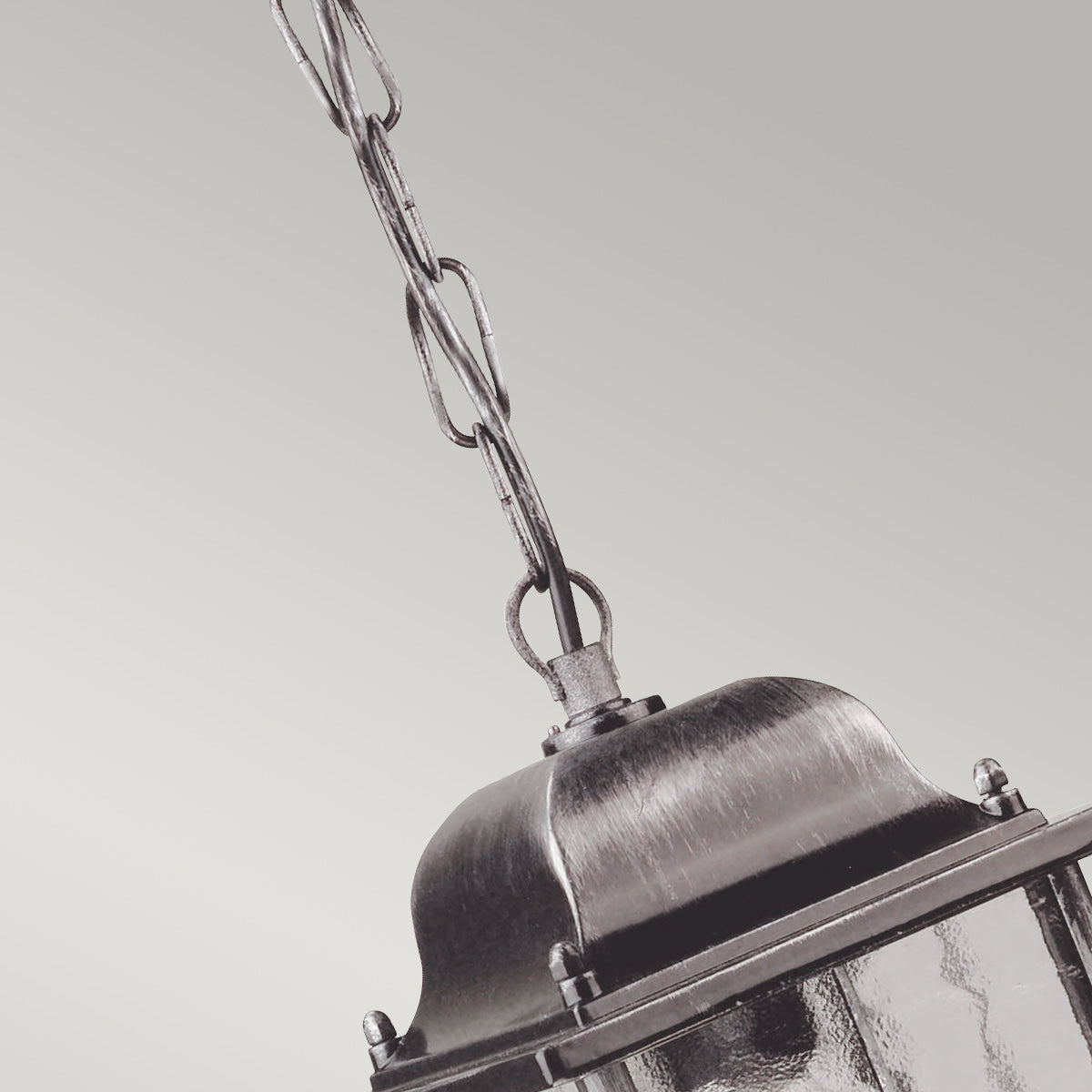 Elstead Lighting Outdoor Hanging from the Wexford range. Wexford 1 Light Chain Lantern Product Code = WX9