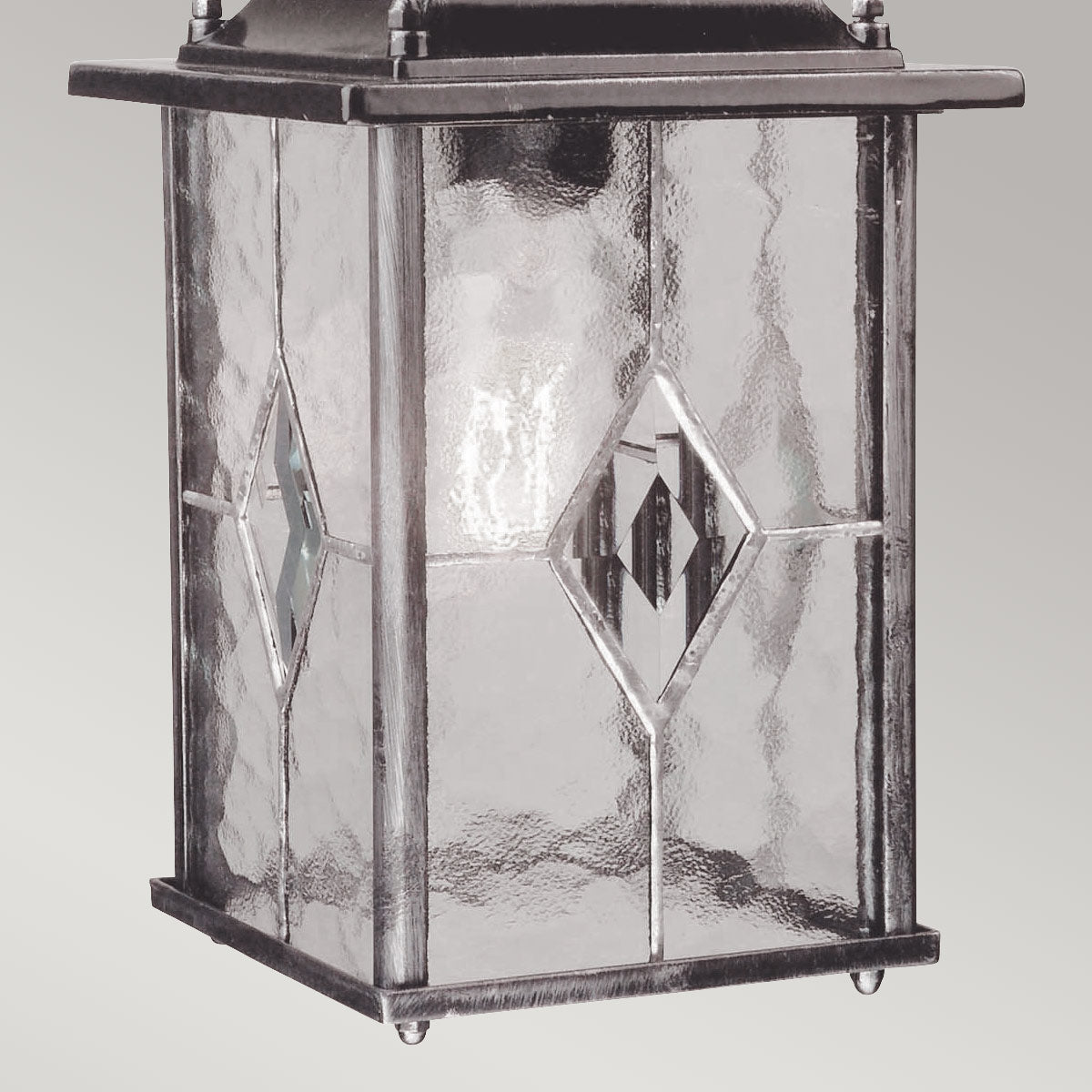 Elstead Lighting Outdoor Hanging from the Wexford range. Wexford 1 Light Chain Lantern Product Code = WX9