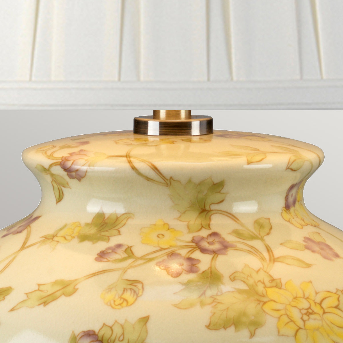 Elstead Lighting Table Lamp from the Yellow Flowers range. Yellow Flowers 1 Light Table Lamp Product Code = YELLOWFLOWERS-TL