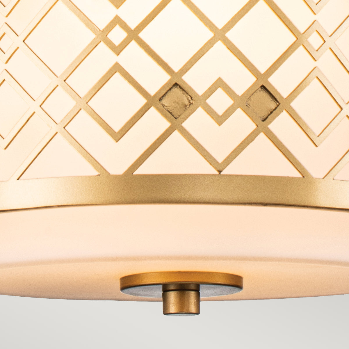 Elstead Lighting Pendant from the Ziggy range. Ziggy 1lt Small Pendant - Lacquered Gold Product Code = ZIGGY-1P-S-LG