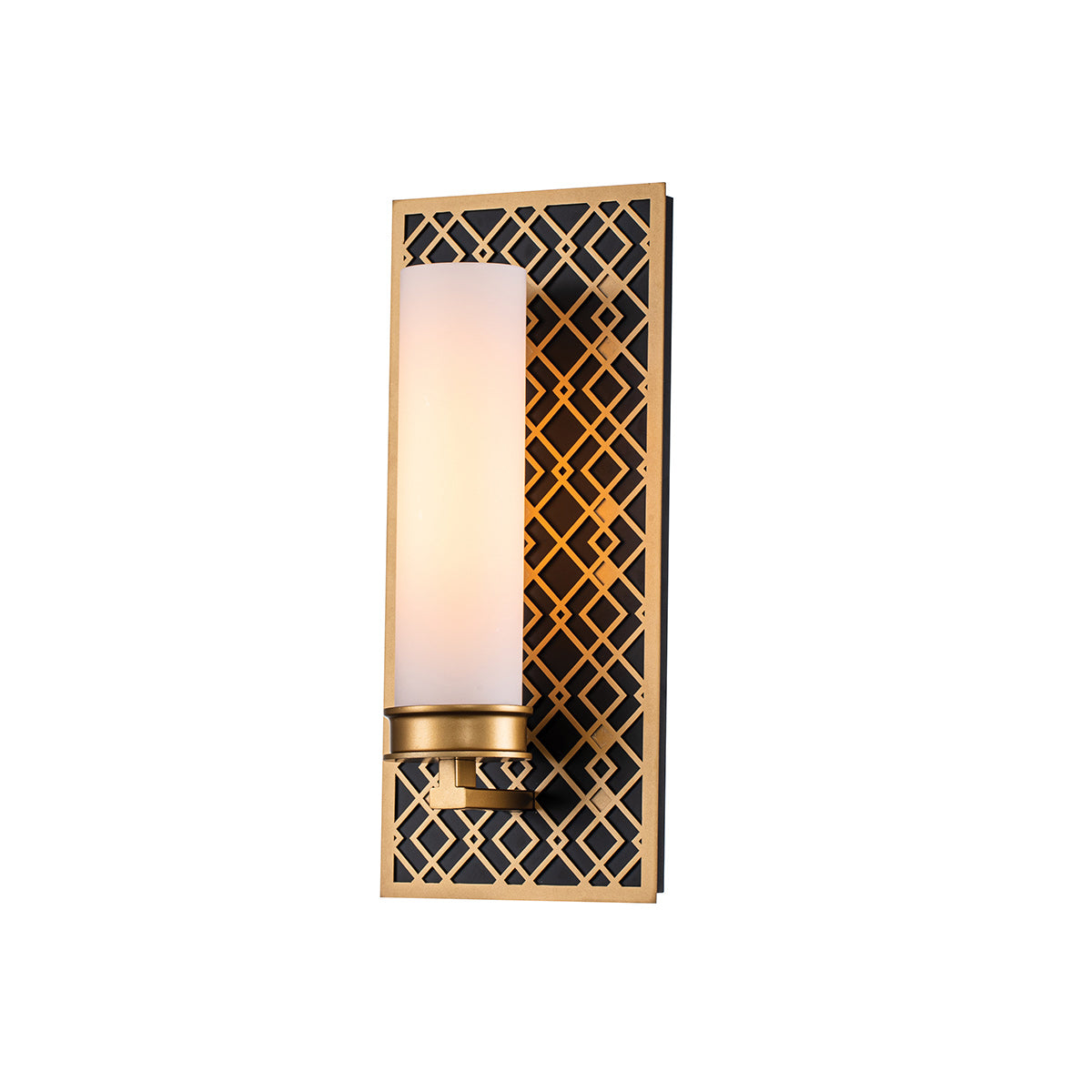 Elstead Lighting Wall Light from the Ziggy range. Ziggy 1lt Wall light - Lacquered Gold Product Code = ZIGGY1-LG