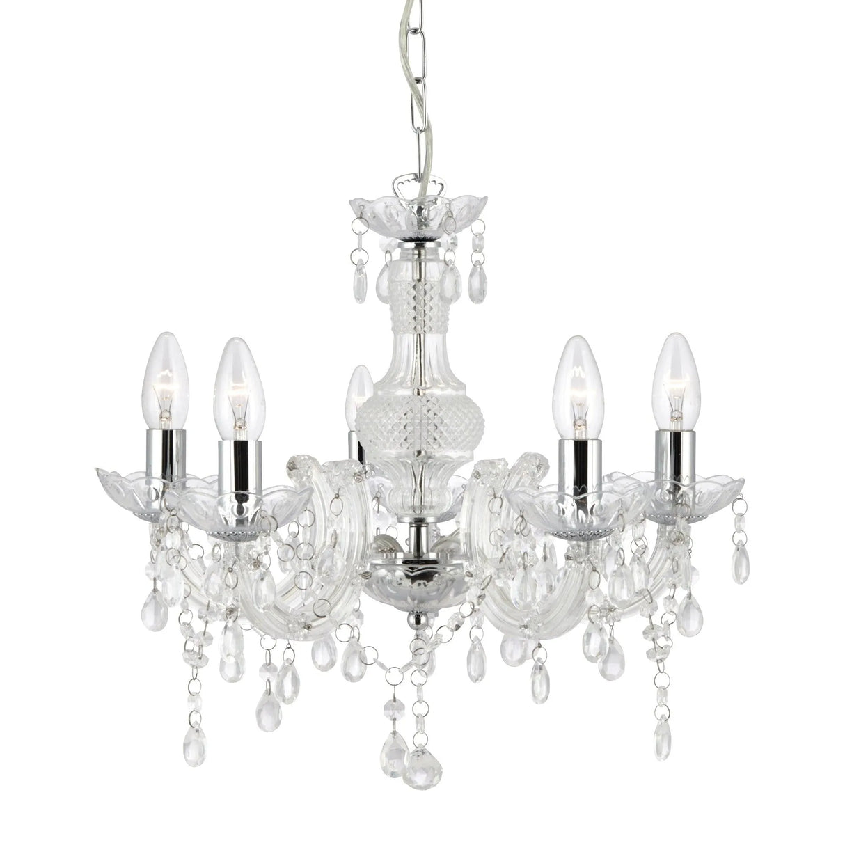 Searchlight - 1455-5CL - Chandelier