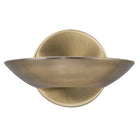 Searchlight Sardina Uplight Wall Light - Antique Brass Metal Search Light Part Number 3209AB
