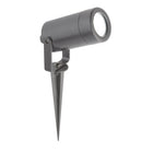 Searchlight Spikey Outdoor Spotlight - Grey Metal & Polycarbonate Search Light Part Number 5010GY