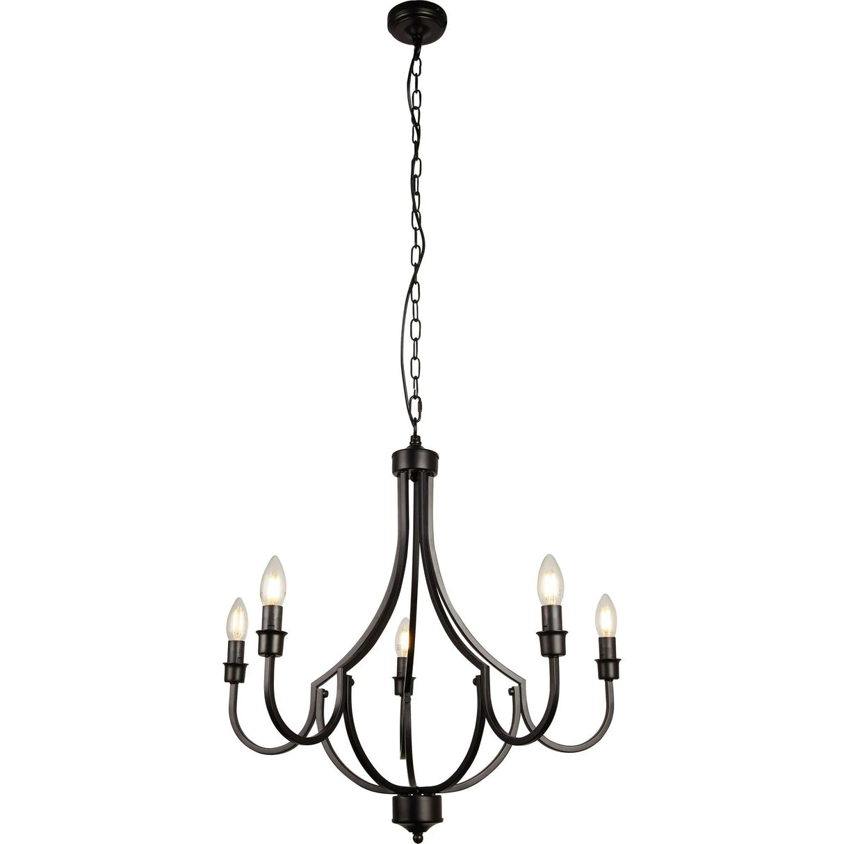 Searchlight - 82915-5BK - Pendant