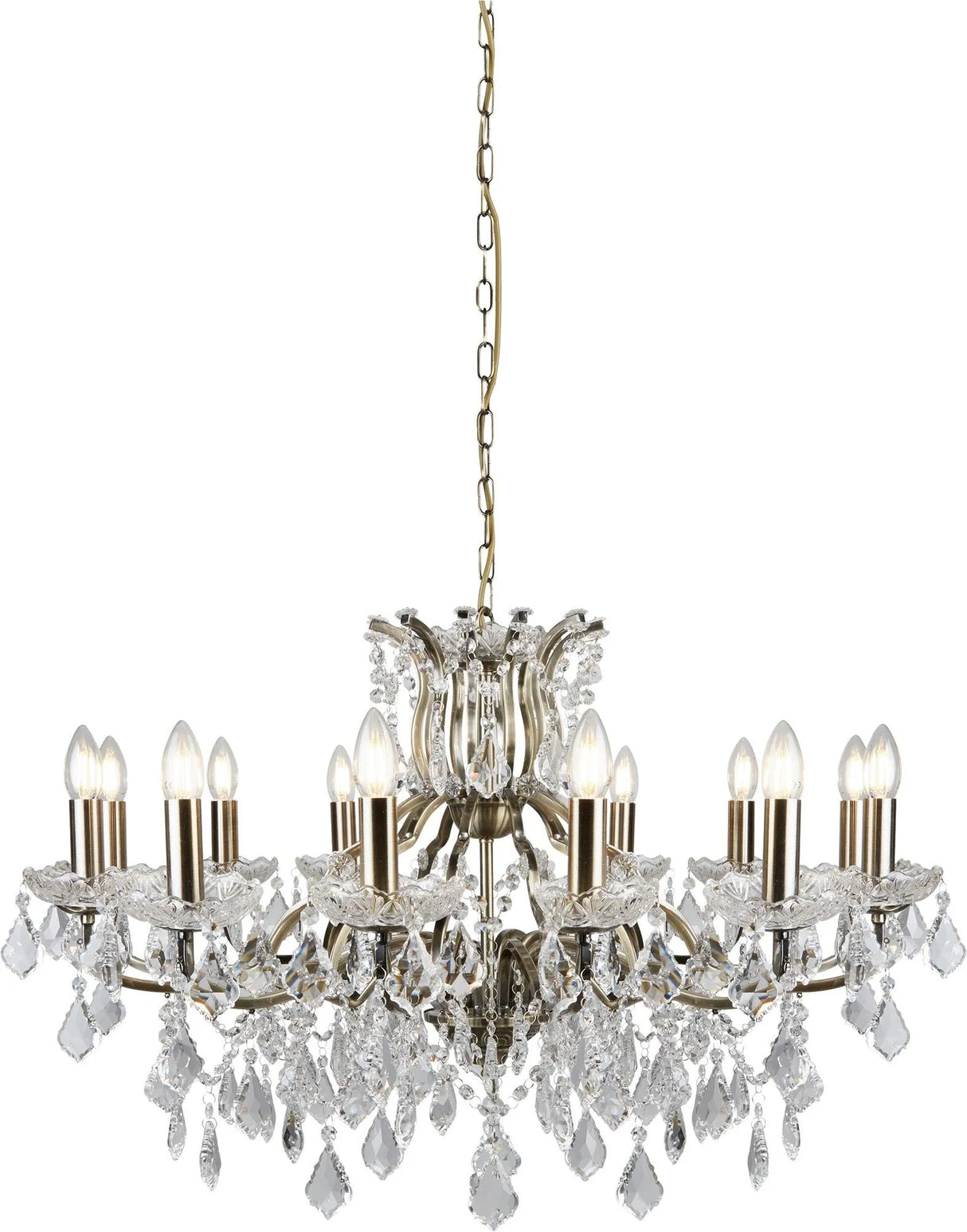 Searchlight - 87312-12AB - Chandelier