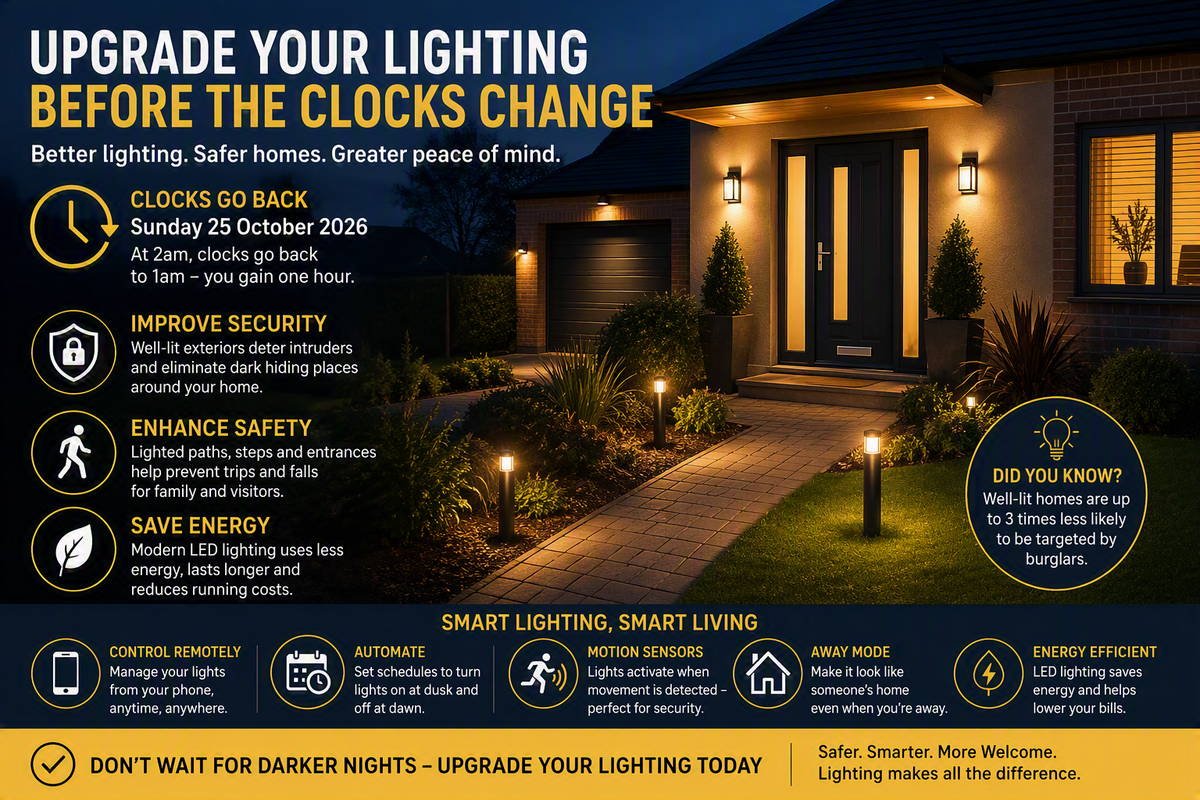 Why Autumn Is the Perfect Time to Upgrade Your Lighting