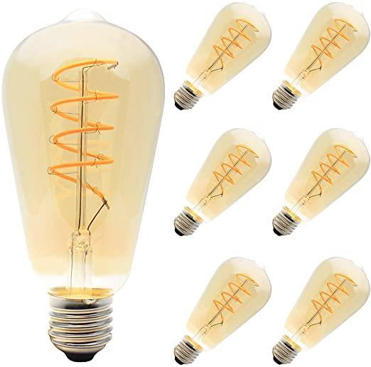 LED Squirrel Cage ST64 - First Light Direct - LED Lamps and Lighting 