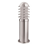 Searchlight Electric Louvre Outdoor Post - Stainless Steel Metal & Polycarbonate 052-450