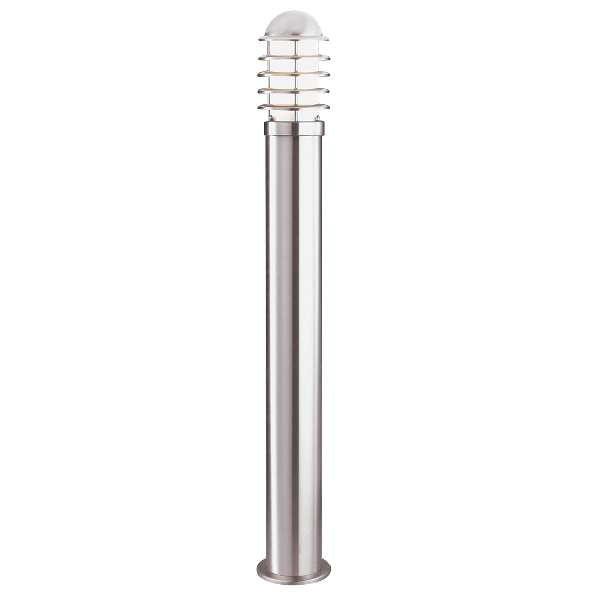 Louvre Outdoor Post - Stainless Steel Metal & Polycarbonate