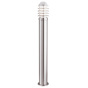 Louvre Outdoor Post - Stainless Steel Metal & Polycarbonate