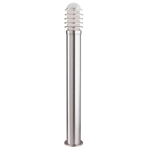 Searchlight Electric Louvre Outdoor Post - Stainless Steel Metal & Polycarbonate 052-900
